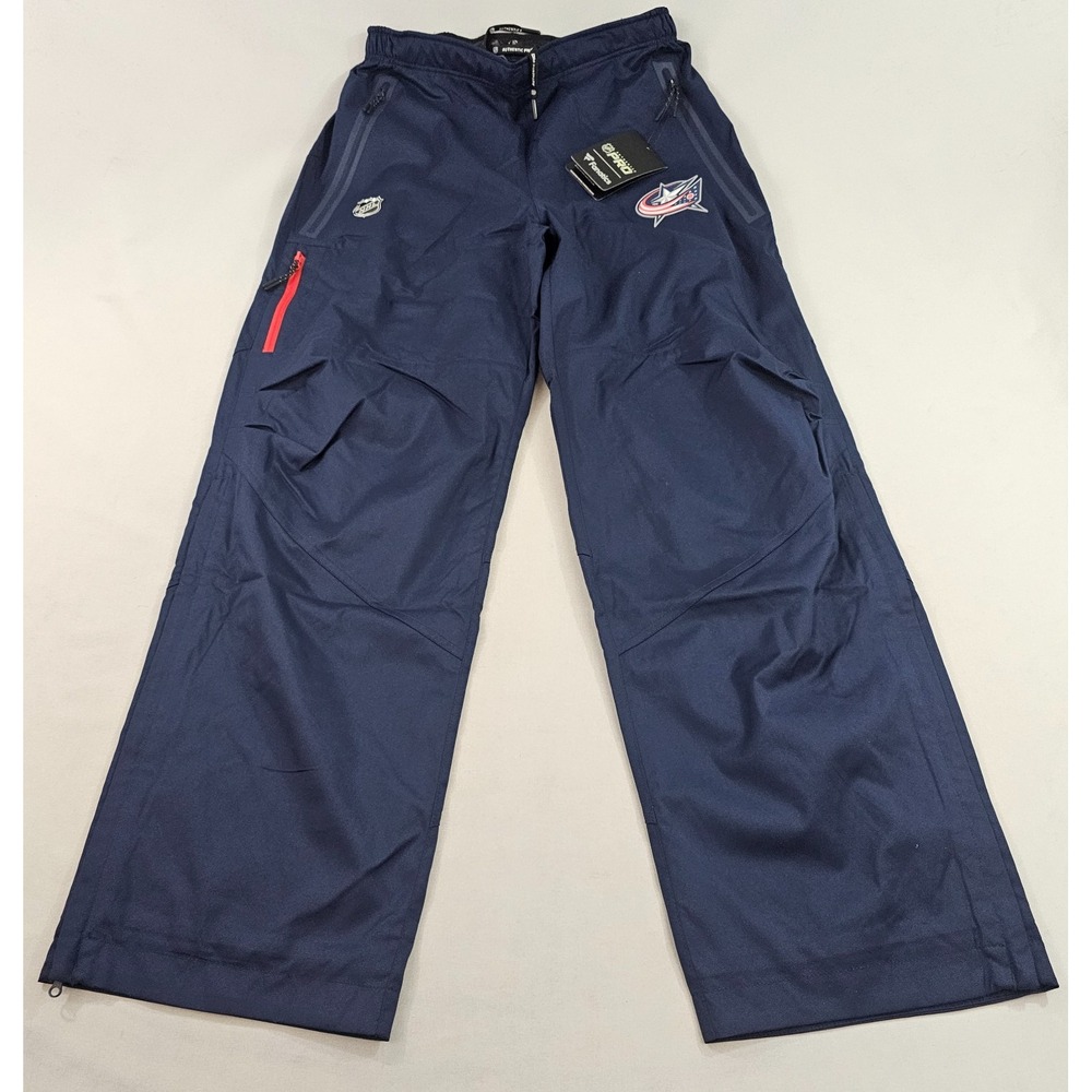 Fanatics Pro Columbus Blue Jackets NHL mens pants sweatpants M Medium logo navy